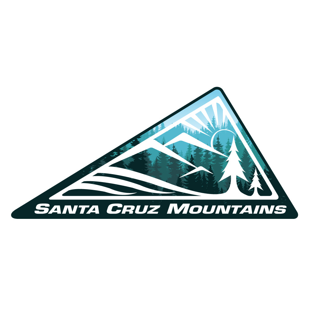 Sticker Classic Santa Cruz Mountain Logo