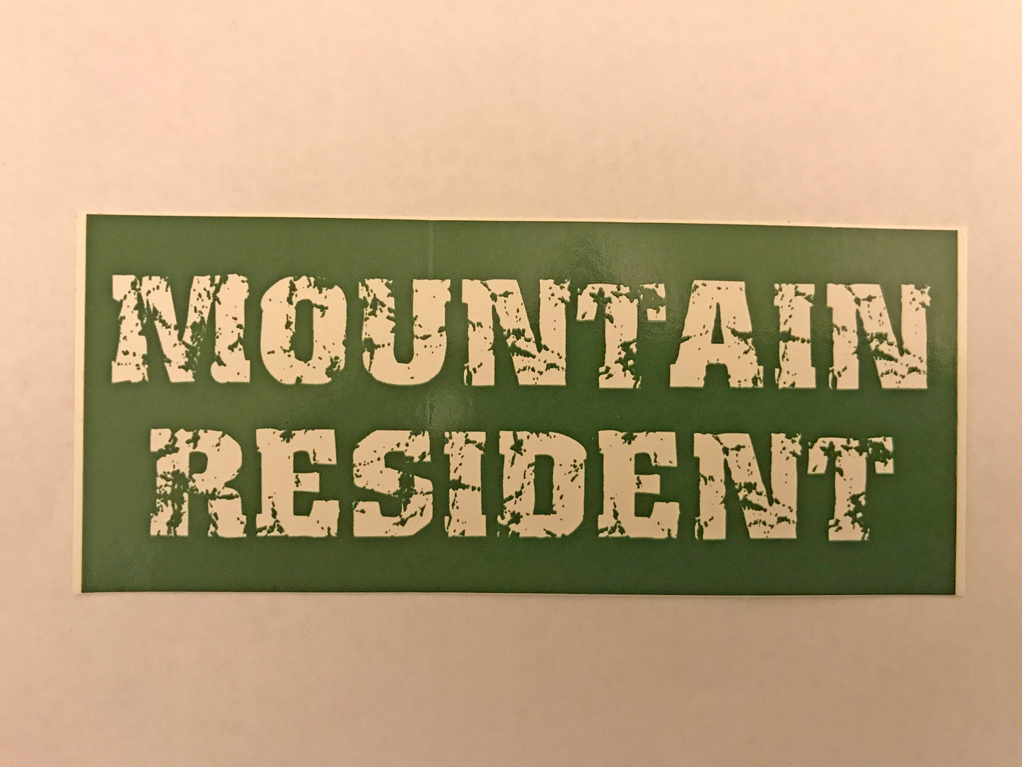 Sticker Mountain Resident